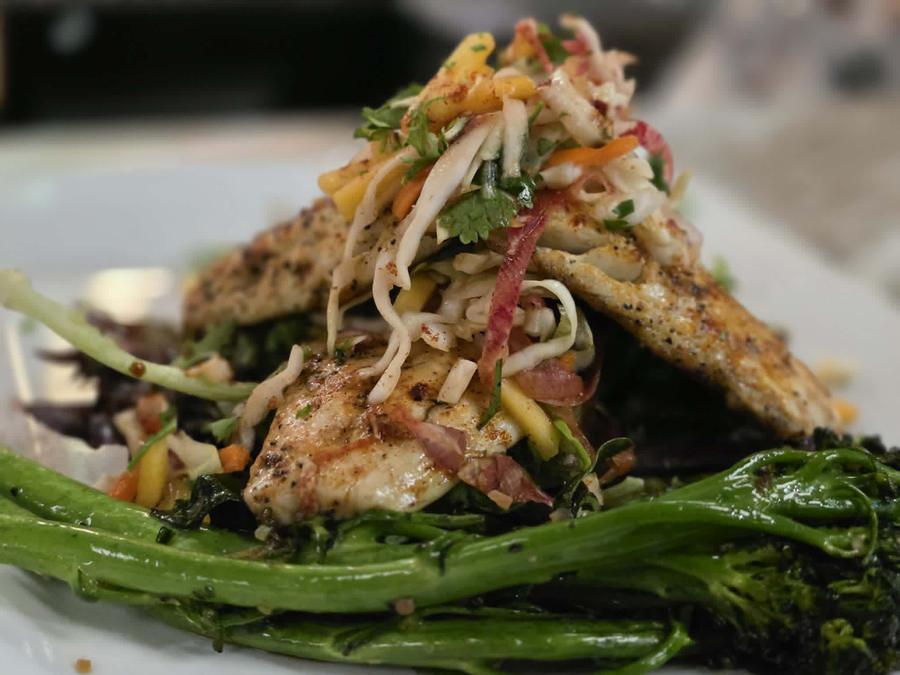 Chef feature over greens at Twysted Vyne, Inverness FL